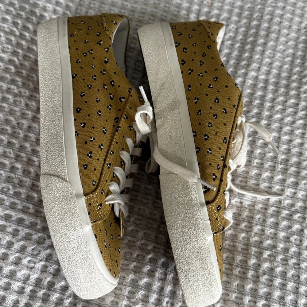Leopard Print Sneakers with White Laces by Madewell - Picture 2 of 5